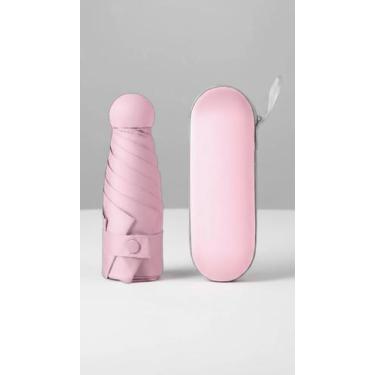 Imagem de Guarda-chuva Mini Rosa 6 Varetas com Case - Congratulations Store