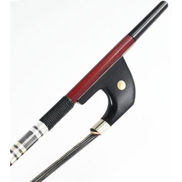 Imagem de Arco para Contrabaixo Vertical VINGOBOW 4/4 Pau-brasil  Cabelo Preto