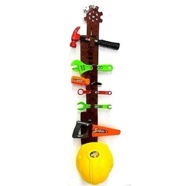Imagem de Kit Ferramentas de Brinquedo Infantil 5 ou 8 Peças Jogo Educativo Faz 
