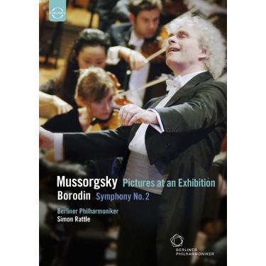 Imagem de Berliner Philharmonic/Simon Rattle: Mussorgsky - Pictures at an Exhibition/Borodin - Symphony No. 2
