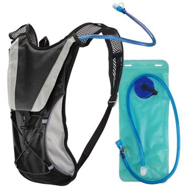 Imagem de Mochila de Hidrataçao Refil 2 litros Agua Termica Ciclista Canudo Trilha Bolsa Corrida Ciclismo Cantil Bike Bicicleta bolsa dagua Trilha Camping