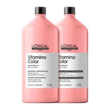Imagem de Kit Loréal Professionnel Vitamino Color Resveratrol Shampoo E Condicio