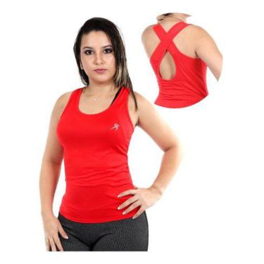 Imagem de Kit 3 Camisetas Feminina Nadador Dryfit Academia Treino - Bem Fit