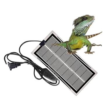 Imagem de Manta térmica para répteis com termostato controlador terrestre para animais de estimação almofada quente para tartaruga serpente lagarto rã aquecimento rápido tartaruga tapete, preto, 15 W