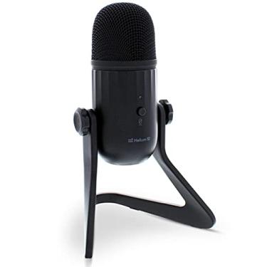 Imagem de Helium 10 Microfone de podcast HX10 – Microfone condensador USB para computador, jogos, gravação, transmissão, mais – fones de ouvido, botão de mudo, controle de volume incluído