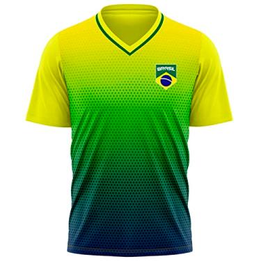 Imagem de Camiseta Braziline Brasil Infantil - Buriti
