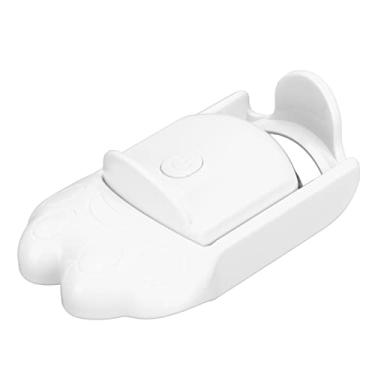 Imagem de Modelador de Cílios Aquecido, Modelador de Cílios de Aquecimento Rápido Recarregável por USB 2 Modos de Temperatura Desligamento Automático para Salão de Beleza Feminino (Branco)