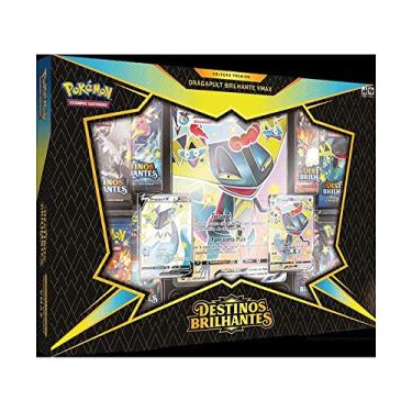 Imagem de Box Coleção Premium Pokémon Estampas Ilustradas Destinos Brilhantes Dragapult Vmax, pkm