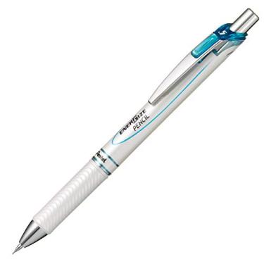 Imagem de Pentel Lapiseira Energize, 0,5 mm, branco pérola e azul celeste (PL75-SW)