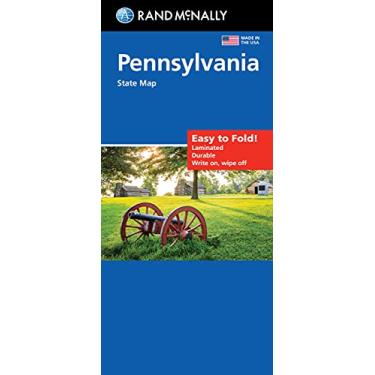Imagem de Rand McNally Easy to Fold: Pennsylvania State Laminated Map