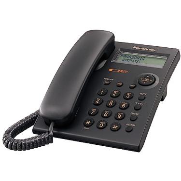 Imagem de Panasonic KX-TSC11B com fio de telefone com identificador de chamadas, Preto