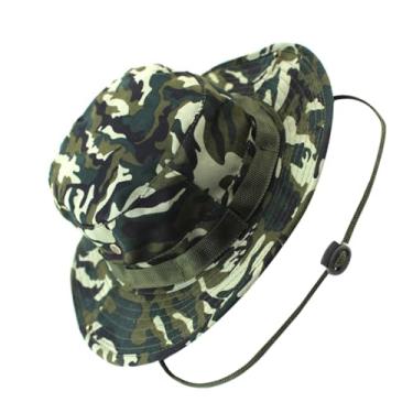 Imagem de GALPADA menino chapéu de sol chapéu de praia meninos boné boonie boné militar bone militar chapéu boonie chapéu de pesca aba larga casual chapéu aba redonda pescaria chapéu de pescador