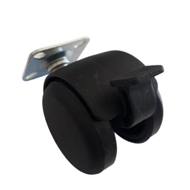 Imagem de Rodizio Para Móveis De Nylon Com Freio Placa 38X38 S90 C Mf