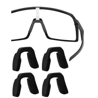 Imagem de HILEEN Almofadas de nariz de substituição para Oakley Sutro OO9406 | Sutro S OO9462 | Sutro Lite OO9463 | Sutro Lite Sweep OO9465 | Óculos de sol ventilados Sutro 4 peças