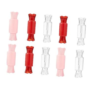 Imagem de DOITOOL 10 Pcs tubo DIY de batom espelho de viagem tubos de brilho labial frascos de brilho labial vazios recipientes vazios de brilho labial mini tubo de brilho labial