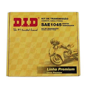 Imagem de Kit Relaçao Transmissão Cb 300 Cb300 Did C/Retentor 2014