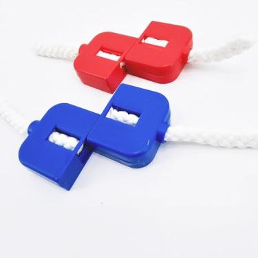Imagem de Corda Restore Truques de Mágica Corda Quebrada para Restaurar Miúdo Revertido Magia Close up Ilusões de Rua Gimmicks Mentalism Prop Zig Zag Corda Mágica com Instrução