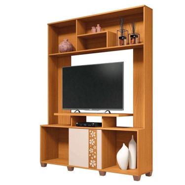 Imagem de Estante Para Sala Milla Cinamomo Off White - Hb Móveis