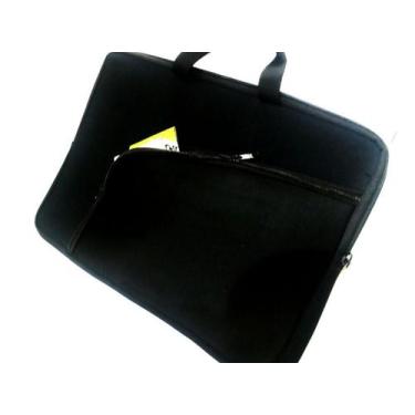 Imagem de Capa Case Pasta Notebook Com Bolso 17 Polegadas Preto - Nc