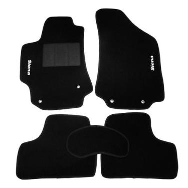 Imagem de Jogo de Tapete Automotivo Siena Carpete Luxo - Tapecars