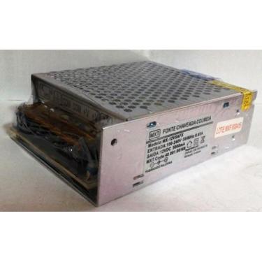 Imagem de Fonte Chaveada Estabilizada 12V-5A Bivolt Mxt