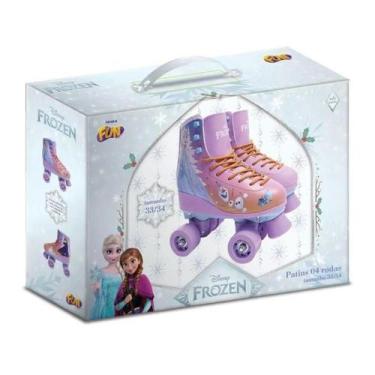 Imagem de Patins frozen 04 rodas tamanho 33/34 f0165-6 - fun