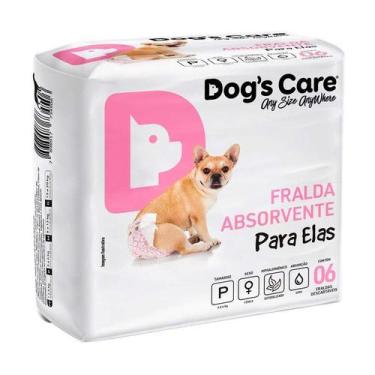 Imagem de Fralda Higiênica Dogs Care Ecofralda para Cães Fêmeas 6 Unidades - Tam