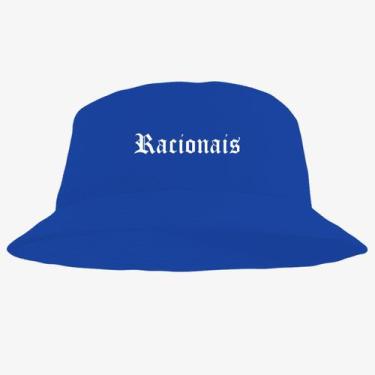 Imagem de Chapéu Bucket Hat Estampado Rap - MP Moda Masculina, Único, Azul claro