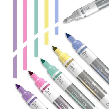 Imagem de Marca-texto Apagável Lumini Ex - Cis, Azul