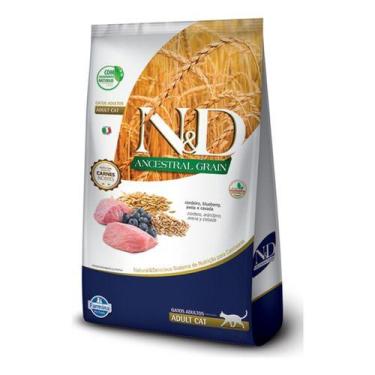 Imagem de Ração P/gatos Adultos N&d Ancestral Cordeiro 7,5kg - Farmin@