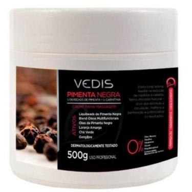 Imagem de Creme De Massagem Pimenta Negra 500g - Vedis