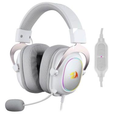Imagem de Headset Gaming Redragon Zeus-X H510W-RGB - Branco (com Fio)