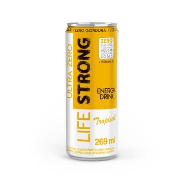 Imagem de Energético Life Strong Ultra Zero Energy Drink Tropical Zero Açucar 26