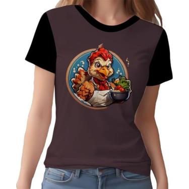 Imagem de Camisa Camiseta Tshirt Chefe Galo Cozinheiro Cozinha 2 - Enjoy Shop, B