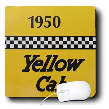 Imagem de 3dRose Mouse pad LLC 20 x 20 x 0,25 polegadas, Rota de táxi amarela 66 Santa Rosa Novo México Julien McRoberts (mp_92721_1)