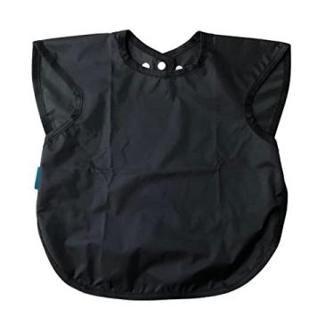 Imagem de Babador Regata BLW Impermeável (Liso) (Preto)