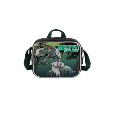 Imagem de Luxcel, Lancheira Térmica Masculina Escolar Infantil Luxcel Original Cor:Verde