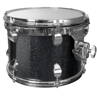 Imagem de Premier Drums Série Elite 2826SPLBSX 1 peça Maple 16x14 polegadas Power Tom, conjunto de bateria (preto brilhante)