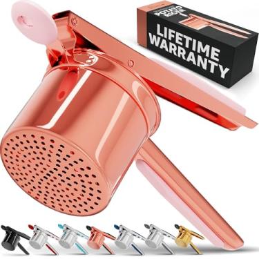 Imagem de Priority Chef Prioritychef Grande Espremedor de Batatas de 15 Onças, Espremedor de Batatas de Aço Inoxidável Resistente e Ferramenta de Cozinha para Espremer, Utensílio de Cozinha para Prensar e Amass