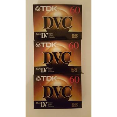 Imagem de Mini cassete de vídeo digital TDK (pacote com 3)