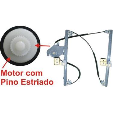 Imagem de Máq. Do Vidro Elétrica Da Pta. Diant. - Esq. S/motor Fix. Bosch Estria