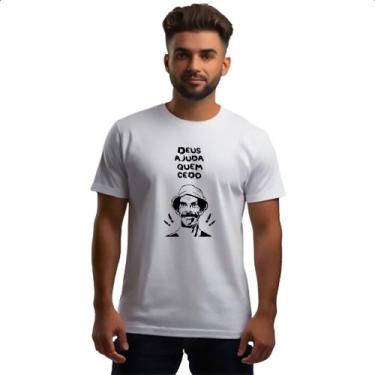 Imagem de Camiseta Unissex Deus ajuda quem cedo madruga - Alearts, G