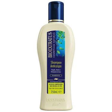 Imagem de Bio Extratus Shampoo Anticaspa  250ml própolis, menta e Piritionato de
