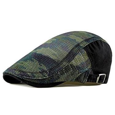 Imagem de Boina Italiana Estilosa Camuflada Masculina e Feminina Primavera Verão