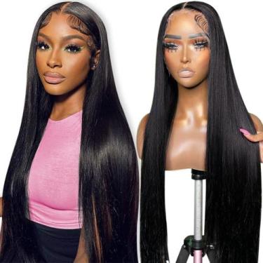 Imagem de Peruca Frontal de Renda Flady Straight HD 28" - Cabelo Humano com 180%