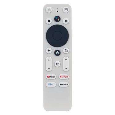 Imagem de Controle remoto de voz Replacemrnt adequado para TV Onn Android FHD 4K UHD GEN 2 Stre-Aming Stick TV Box, e funciona para MECOOL MK2 Smart TV Box e funciona para MECOOL TV A2OD-390 100024646 100026240