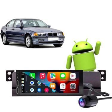 Imagem de Multimídia BWM Serie 3 2003-2005 Mp3 Android-Auto Carplay 1 Din 2-32Gb