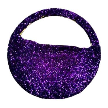 Imagem de rockible Organizador de saco de argola de exercício TOTE MULTURMUSPOSTOS Ginástica Equipador de equipamentos para jogos de festas ATIVIDADES EDUCACIONAIS, Violet L