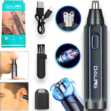 Imagem de Maquininha Depilador Profissional Nariz Orelha Aparador de Cabelo Pelo