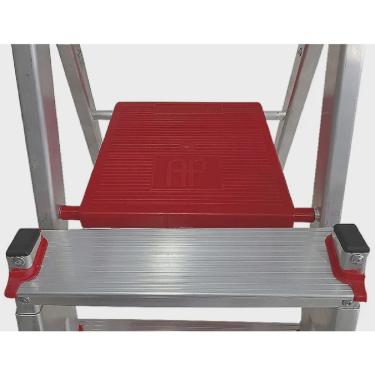 Imagem de Escada de Alumínio 4 Degraus Duplos Prática Art Factory